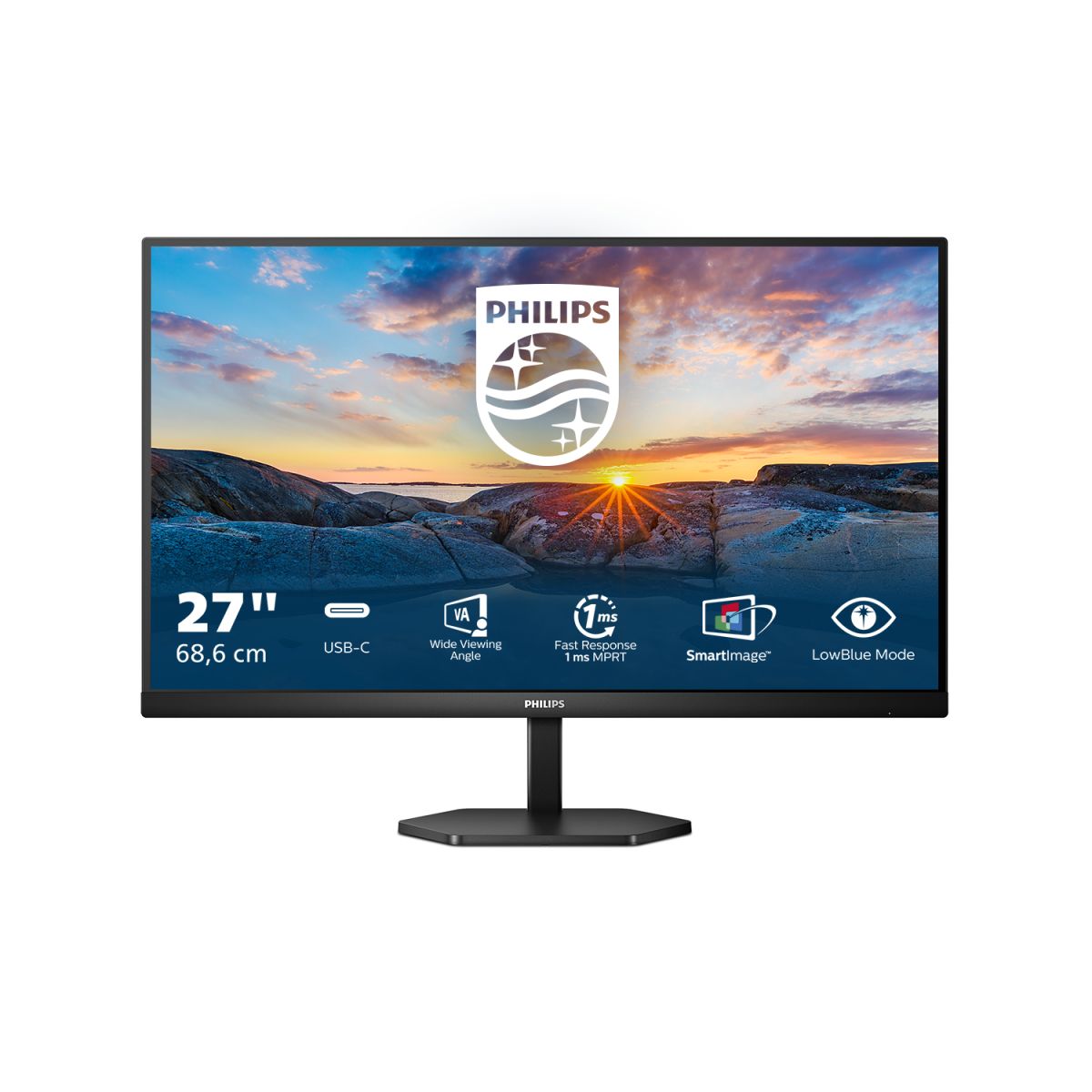 27  FHD IPS HDMI, USB-C, HUB USB MULTIMEDIALE