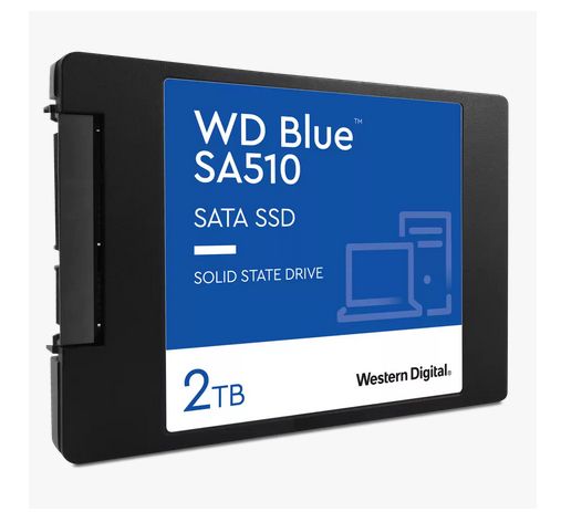 2TB SSD WD BLUE SA510 2.5 SATA3 3DNAND