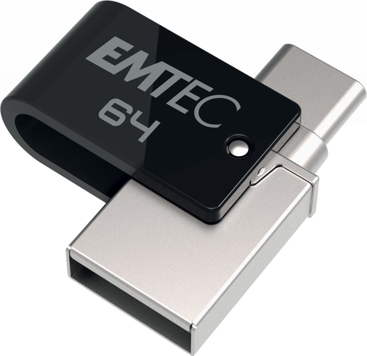 EMTEC T260 DUAL USB A 3.2 - TYPE C 64GB
