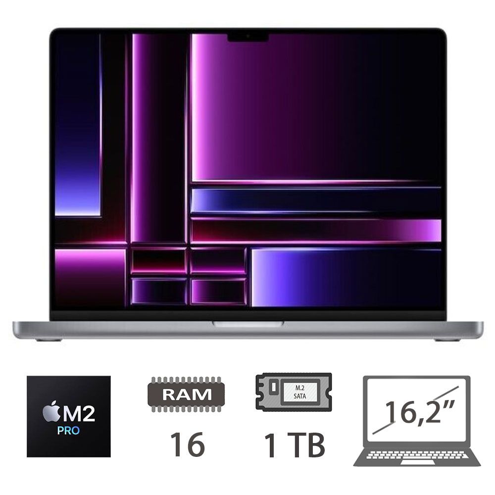 MBP 16,2 (2023)M2 PRO-12C/16/1TB/19C GPU/SG/2Y