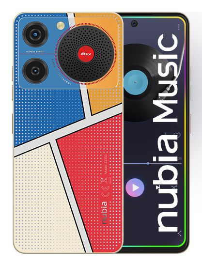 nubia Music 4GB+128GB Pop Art