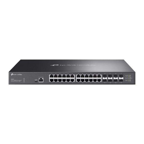 OMADA 24-PORT 10GBASE-T L2+ MANAGED SWITCH WITH 8