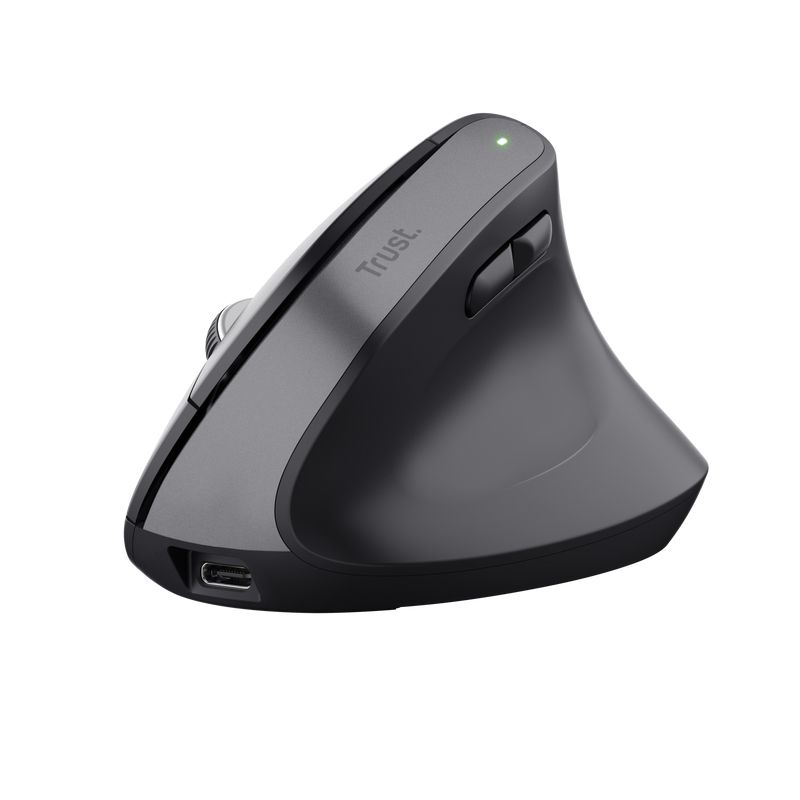BAYO+ ERGONOMIC WIRELESS MOUSE BLK