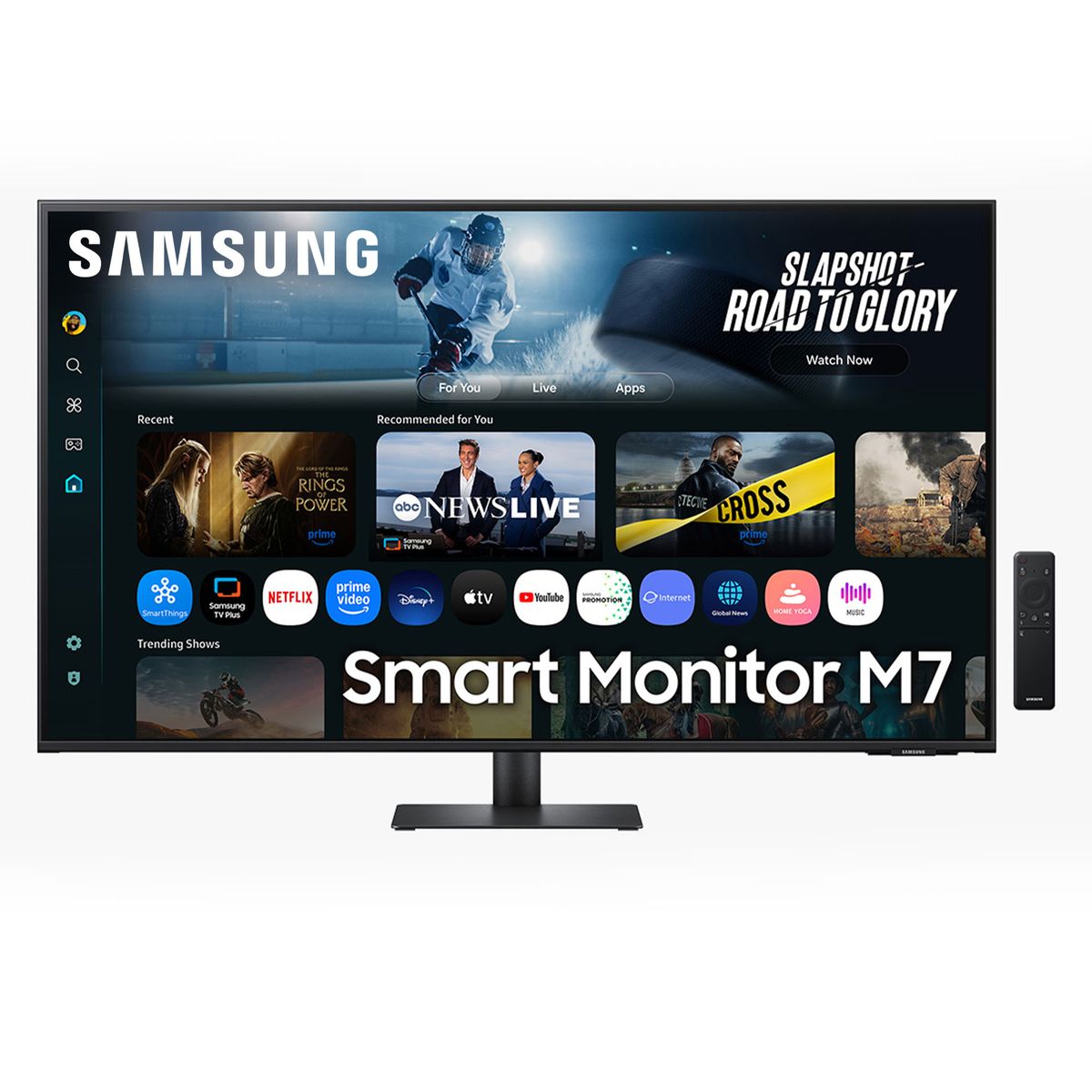 S43FM702|Smart Monitor,UHD,USB-C,Speaker,Telecoman