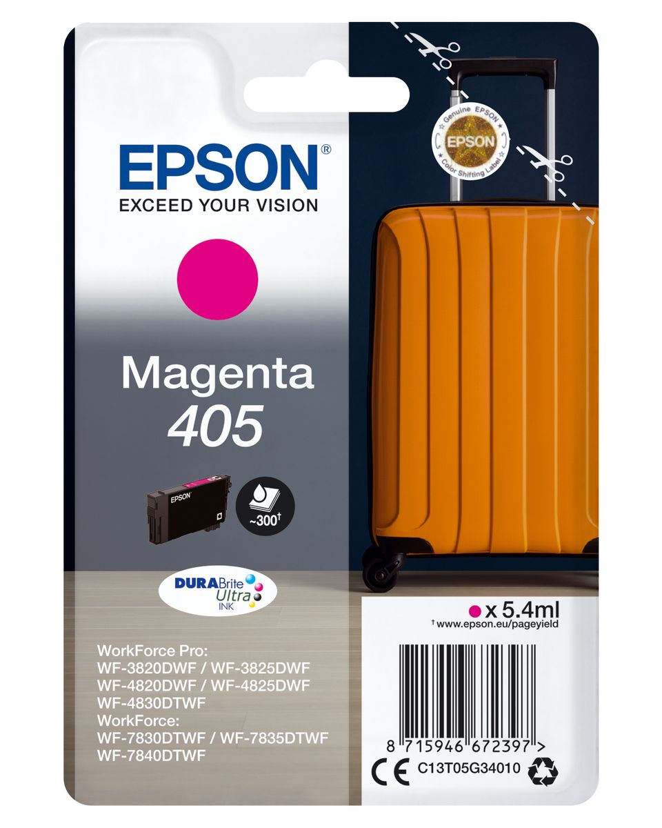 CARTUCCIA 405 SERIE VALIGIA MAGENTA 5,4ML