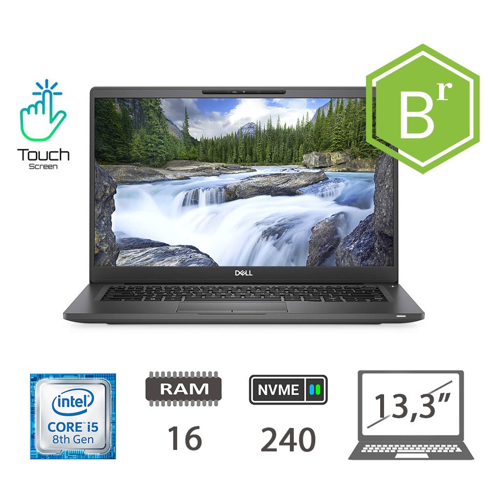 DELL 7300 TS - I5-8365U/16/NVME240/13,3/W10P/2Y B