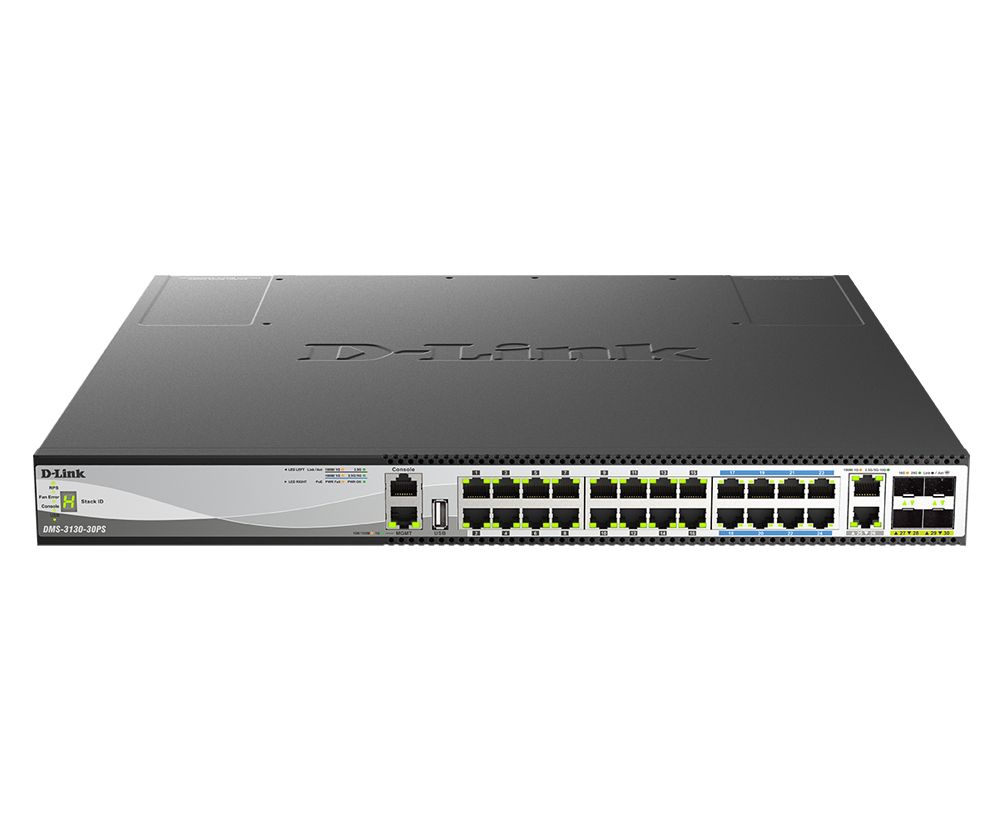 30-PORT LAYER 3 MULTI-GIGABIT MANAGED SWITCH
