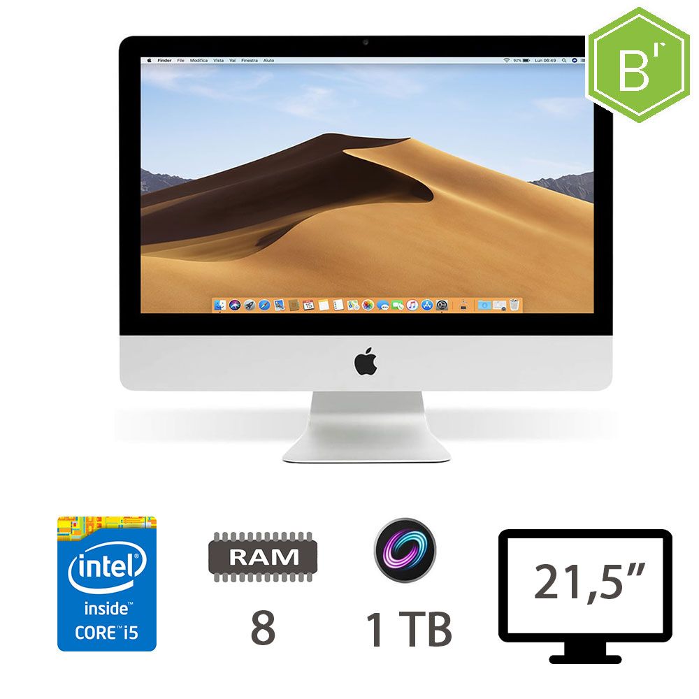 IMAC 21,5 (L13)I5-4570R/8/1FD/2Y - B
