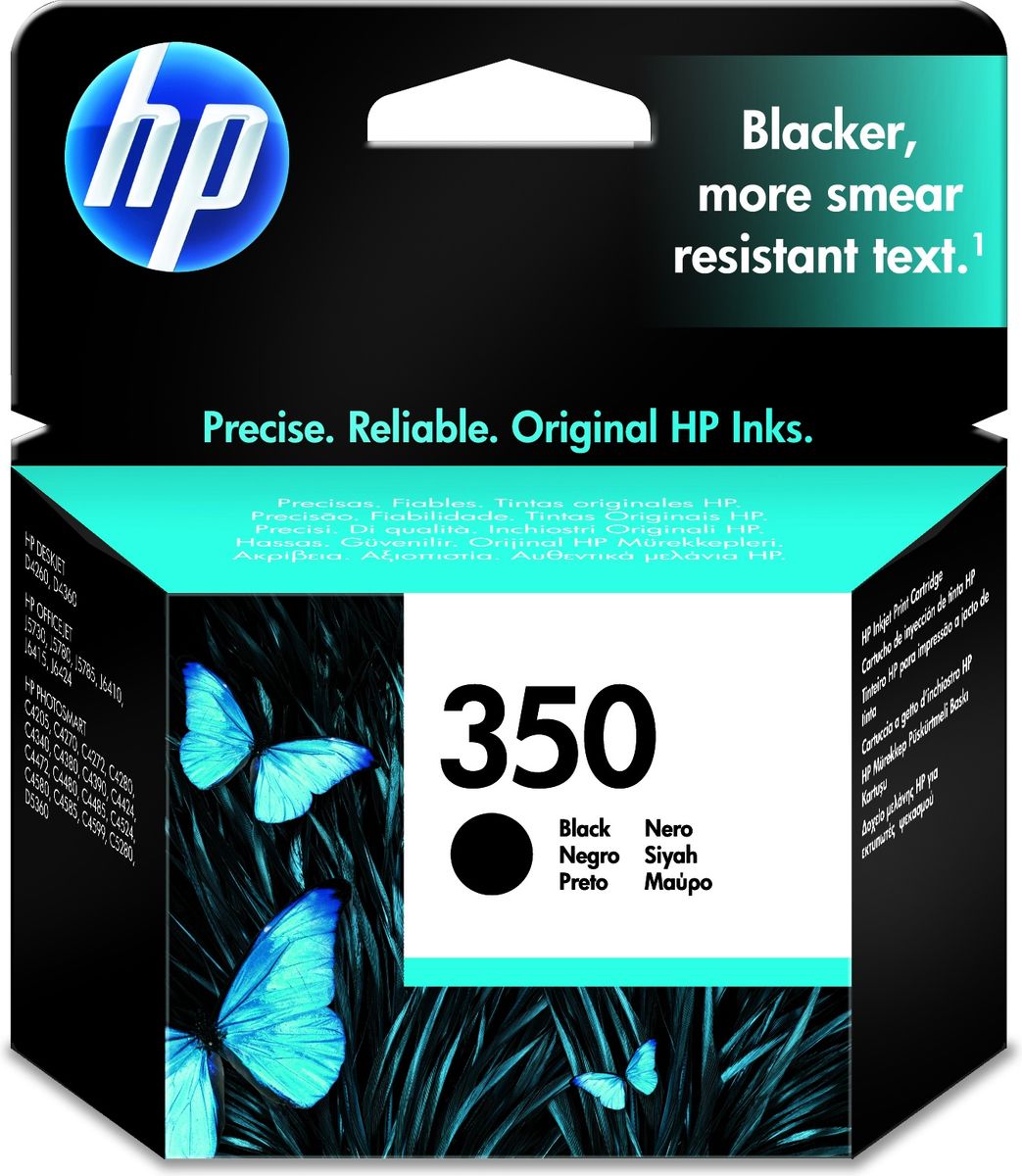 HP 350 BLACK INKJET PRINT CARTRIDGE