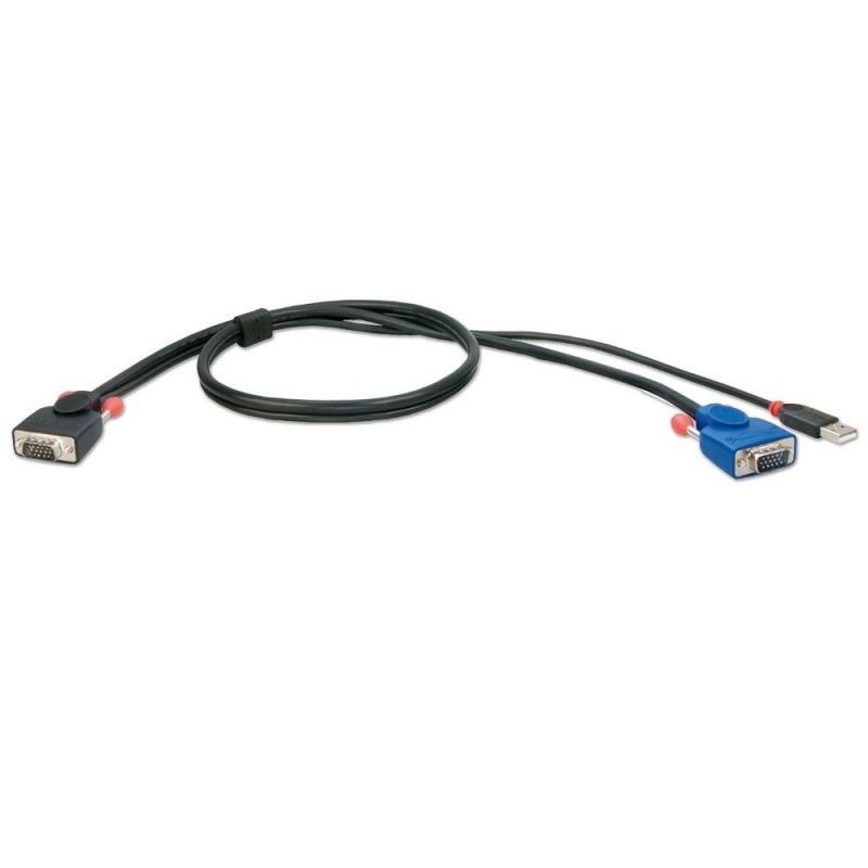 CAVO KVM SERIE COMBO USB VGA PER SWITCH, 3M
