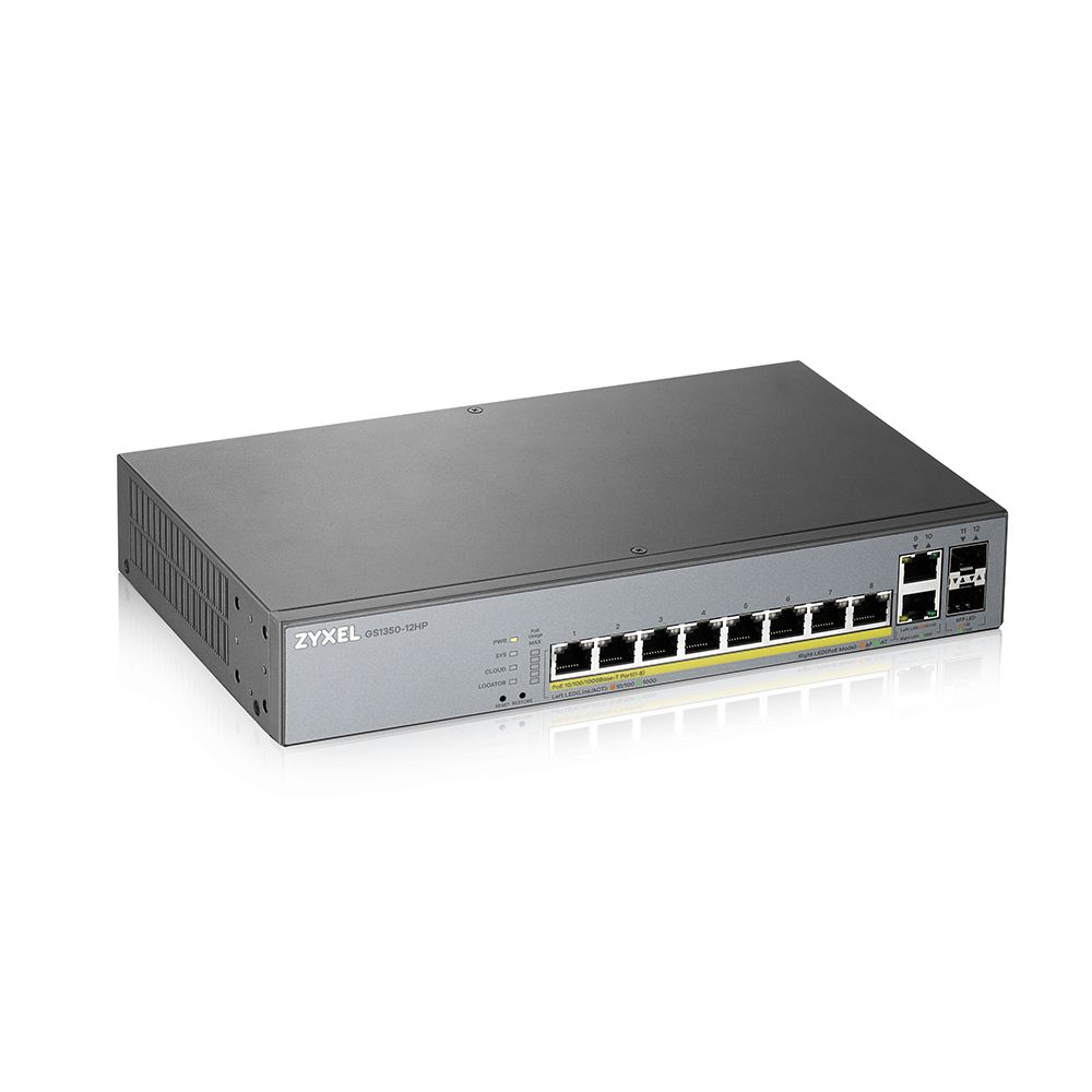SWITCH 8 PORTE GIGABIT POE BUDGET 130W