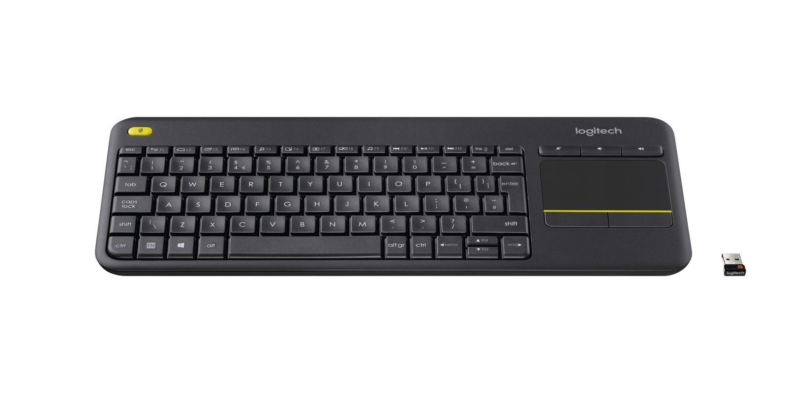 LOGITECH WIRELESS TOUCH KEYBOARD K400 PLUS - ITA
