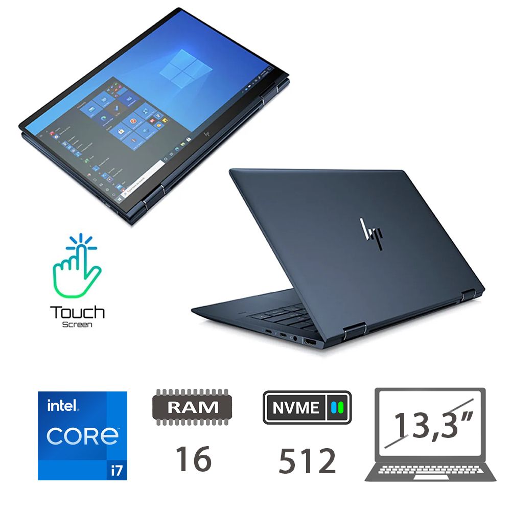 HP DRAGONFLY G2 TS I7-1165G7/16/NVME512/13/W11P/2Y