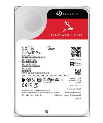 SEAGATE IRONWOLF PRO 30TB SATA3 3.5 7200RPM