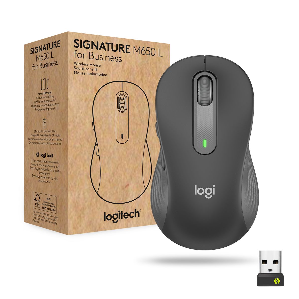 LOGITECH SIGNATURE M650 FOR BUSINESS - GRAPHITE