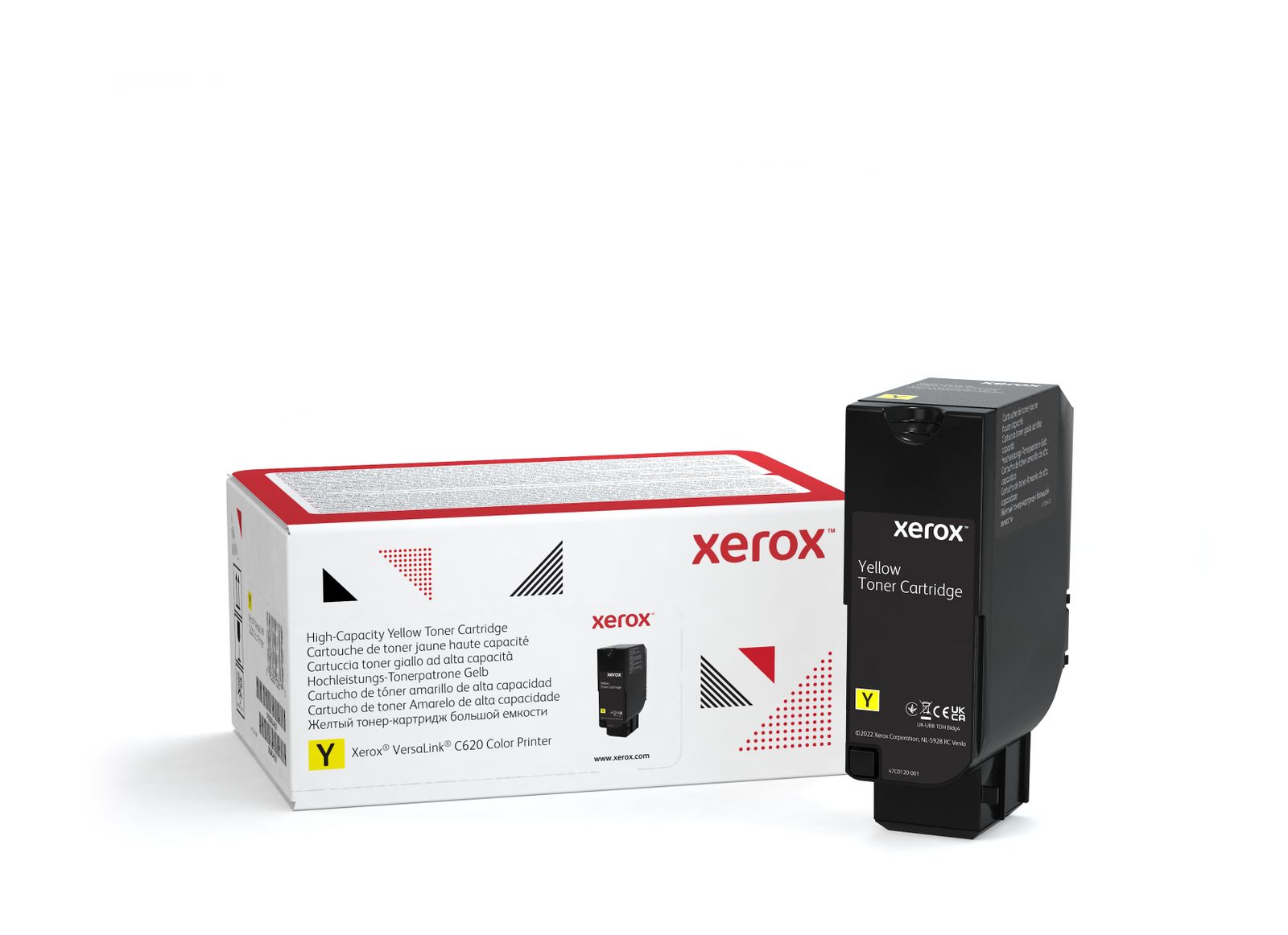 XEROX VERSALINK C620 - TONER GIALLO - 12.000 PAG