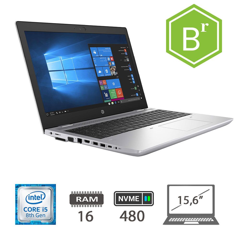 HP 650 G5 I5-8365U/16/NVME480/15,6/W10P/2Y B
