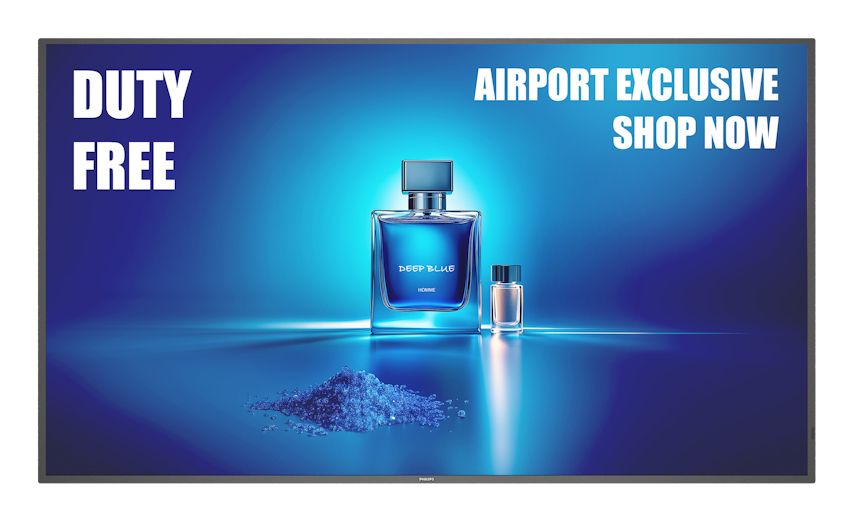 55 6000 SERIES P-LINE, 24/7, 800NITS UHD