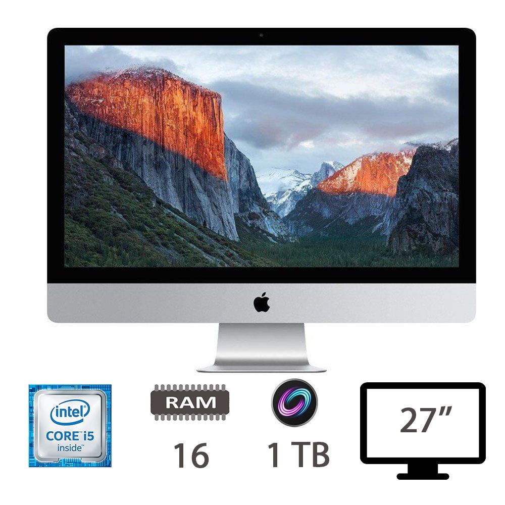 IMAC 27 5K (L15)I5-6500/16/1FD/R9M390/2Y