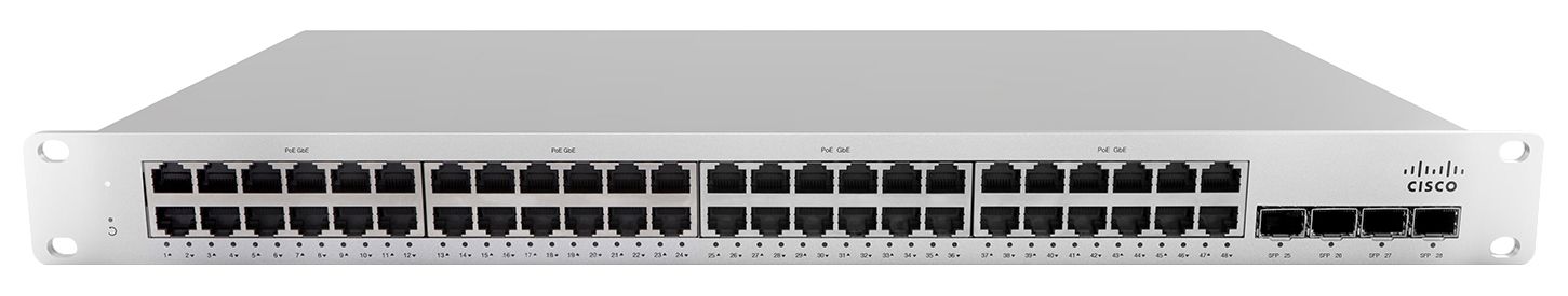MERAKI MS210-48FP 1G L2 CLD-MNGD 48X GIGE 740W POE