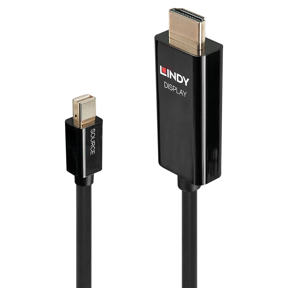 CAVO MINI DISPLAYPORT A HDMI ATTIVO, 1M