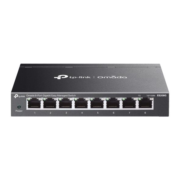 OMADA 8-PORT GIGABIT EASY MANAGED SWITCH, 8× GIGAB