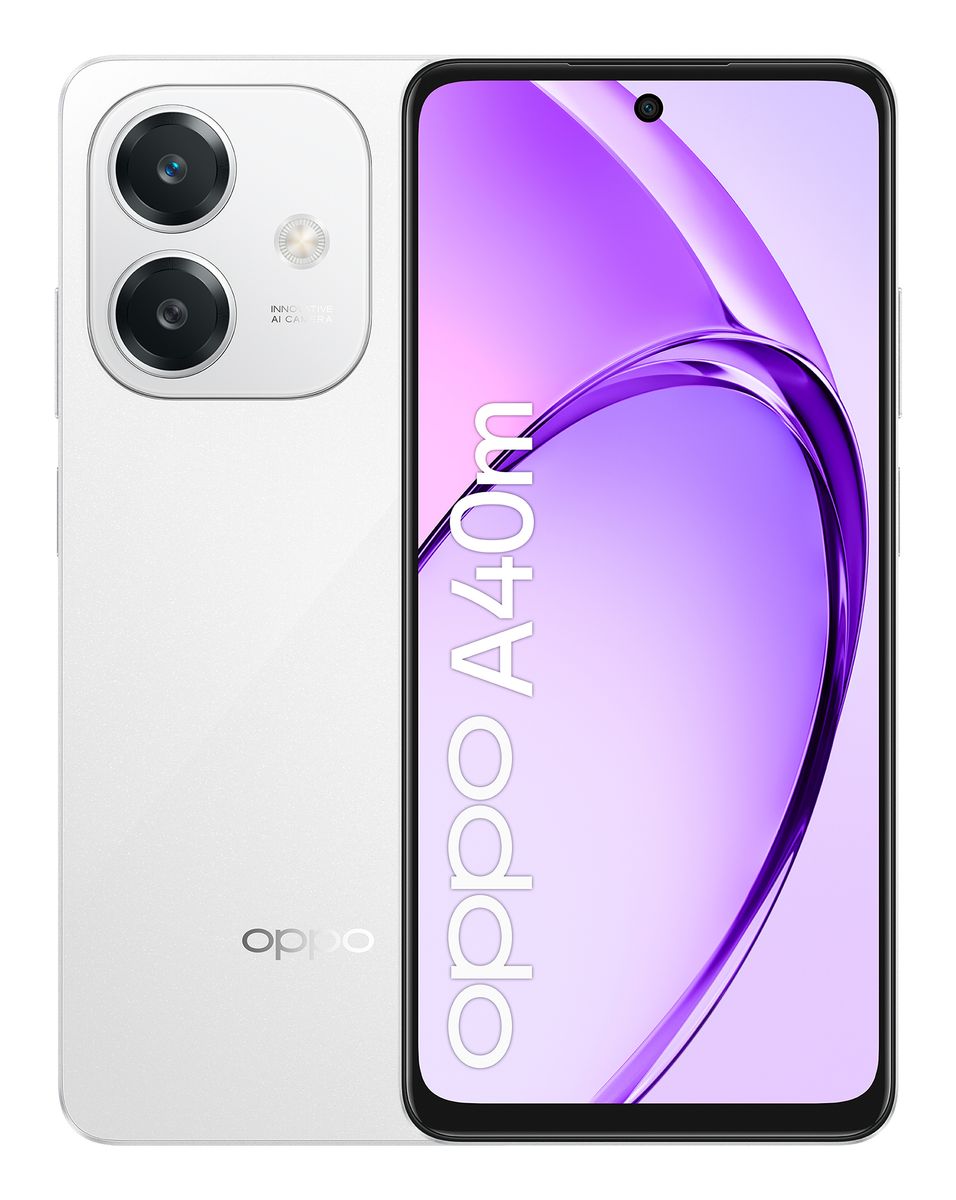OPPO A40M 4G 8/256GB Starlight White