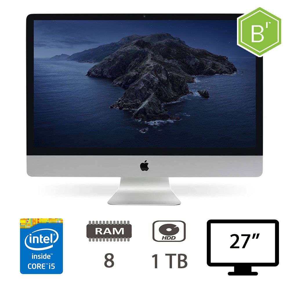 IMAC 27 (L13)I5-4570/8/HDD1TB/GT755M/2Y - B