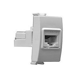 ADATTATORE ABB SERIE CHIARA KEYSTONE BIANCO