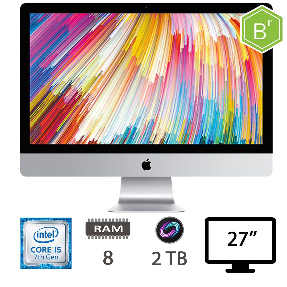 IMAC 27 5K (2017)I5-7600K/8/2FD/2Y - B