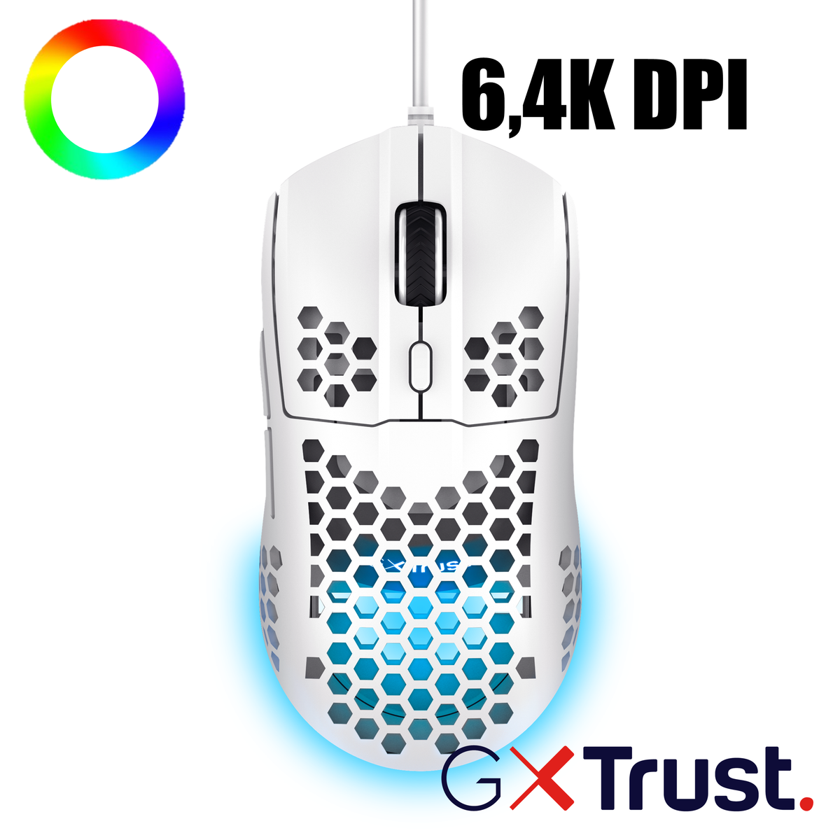 GXT928W HELOX LIGHTWEIGHT MOUSE WHITE