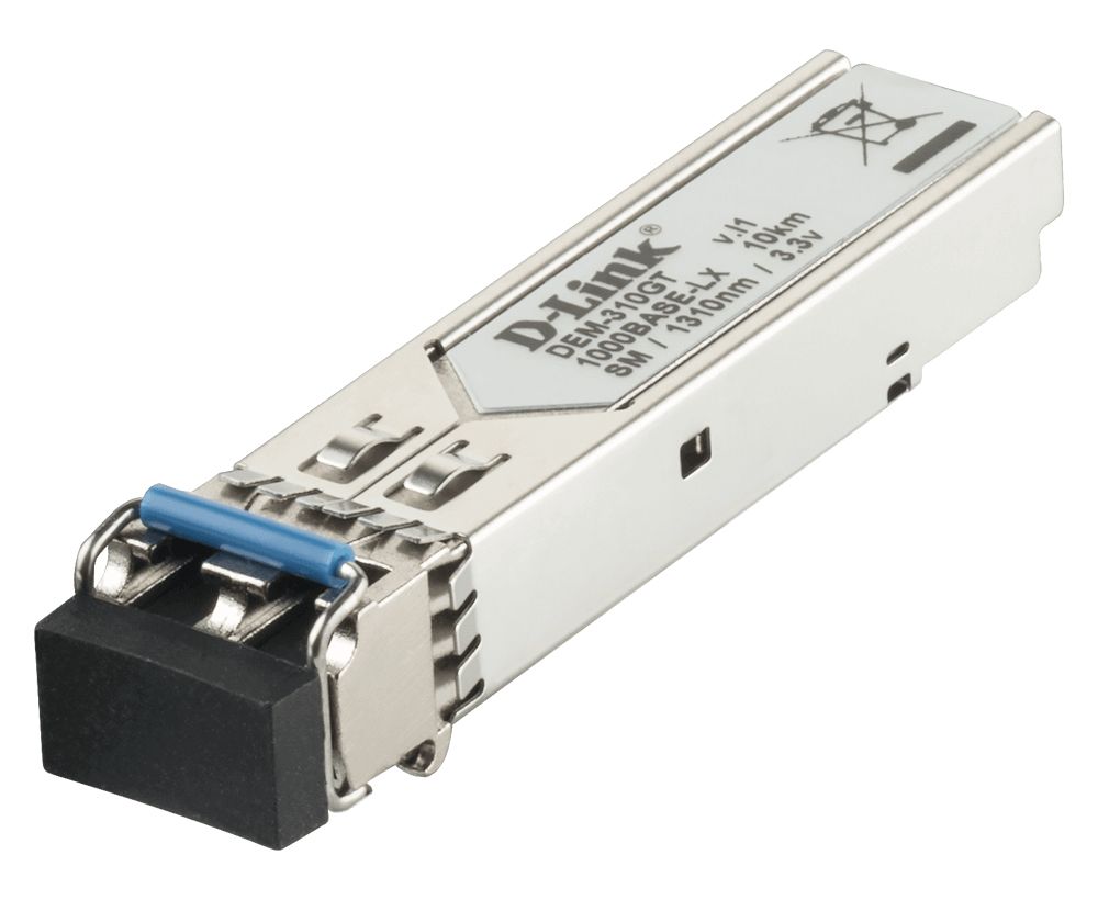 1-PORT MINI-GBIC SFP TO 1000BASELX, PACK 10PZ