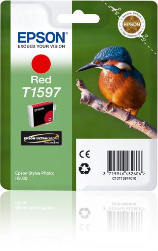 CARTUCCIA T1597 PESCATORE ROSSO 1200PAG/17ML