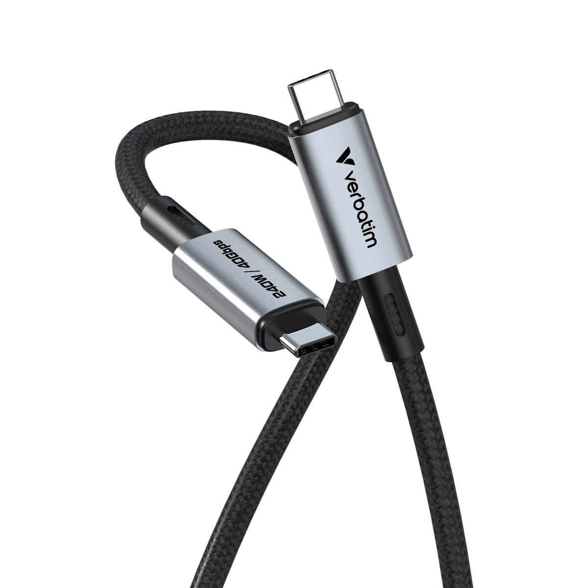 VERBATIM SYNC CHARGE CABLE USB-C 240W 40GBPS 1,2M