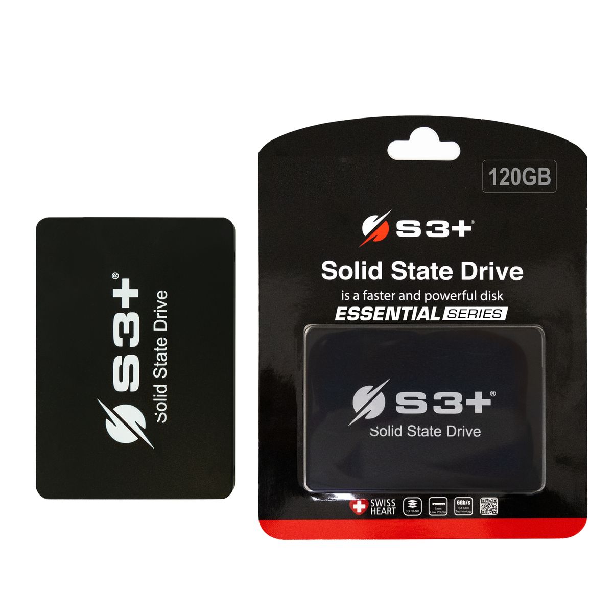 256GB S3+ SSD 2,5  SATA 3.0 - RETAIL