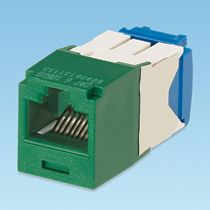 MODULO MINICOM CAT.6A RJ45 10 GB VERDE