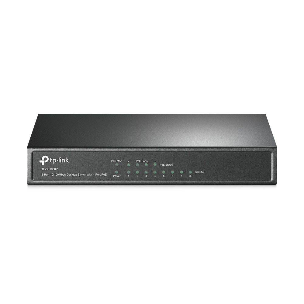 8-PORT - 4PORTE POE SWITCH