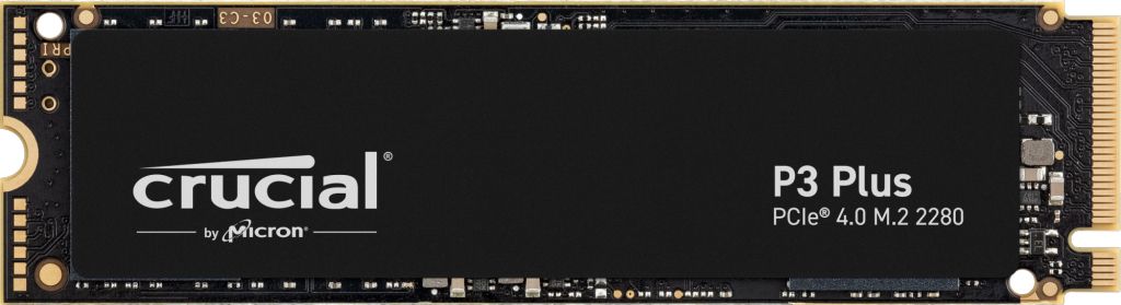 CRUCIAL P3 PLUS 500GB PCIE M.2 2280 SSD