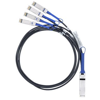 40GBASE ACTIVE OPT QSFP TO 4SFP BREAKOUT CABLE 7M