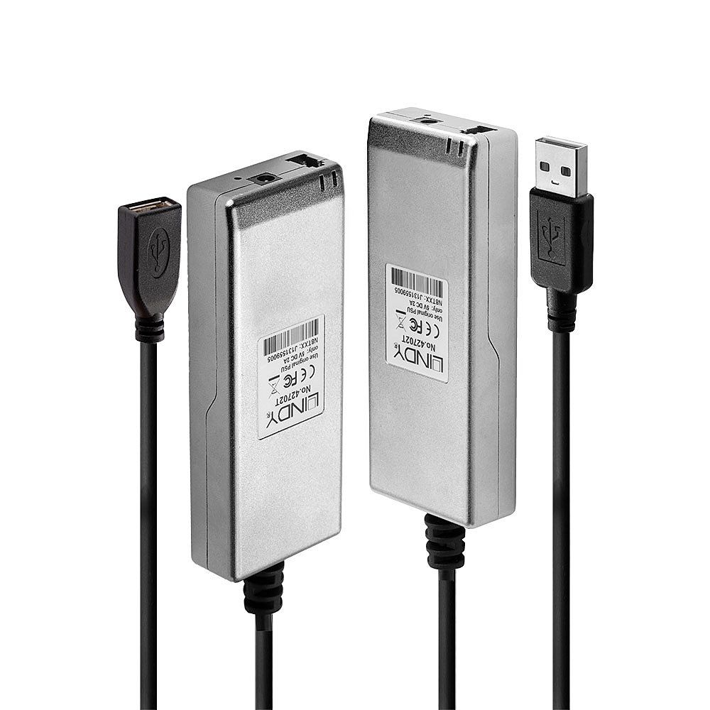 EXTENDER USB 2.0 SU FIBRA 200M