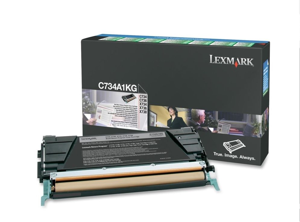 TONER LEXMARK NERO C734 C736 X734 X736 X738 DA 8K