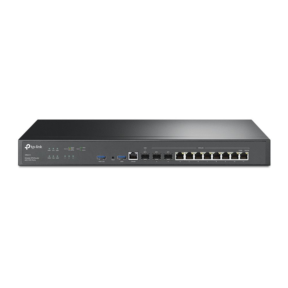 OMADA VPN ROUTER WITH 10G PORTS, 1× 10G SFP+ WAN P
