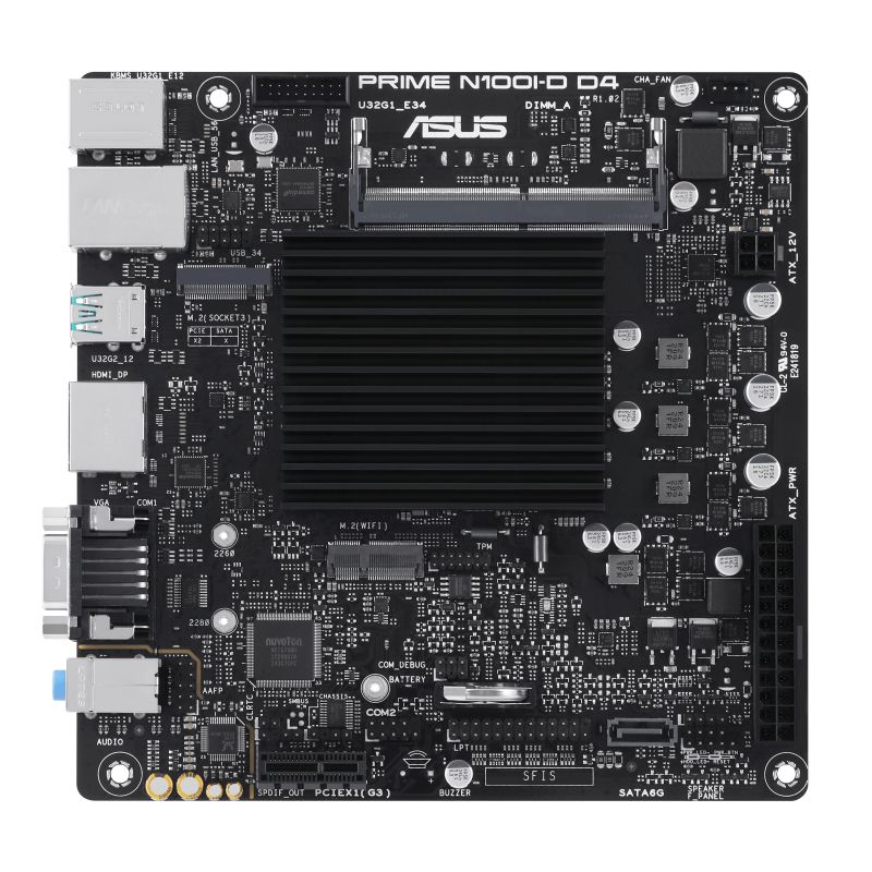 ASUS SCHEDA MADRE PRIME N100I-D D4-CSM