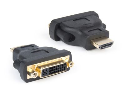 ADATTATORE VIDEO HDMI M A DVI F (24+5) 1080P