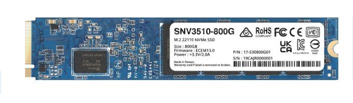 SYNOLOGY SNV3510 SSD M.2 22110 NVME PCIE 3.0 800GB