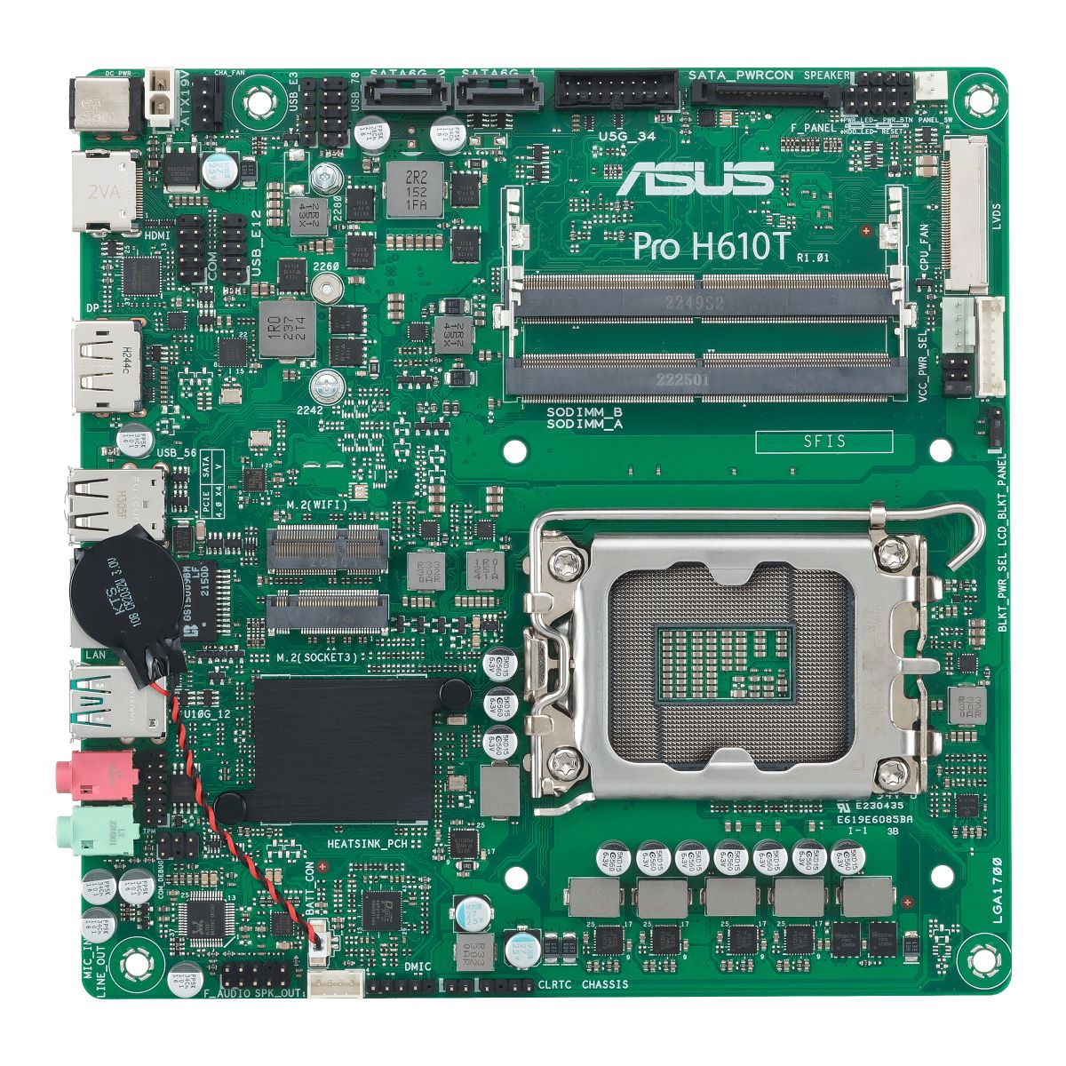 ASUS SCHEDA MADRE PRO H610T-CSM