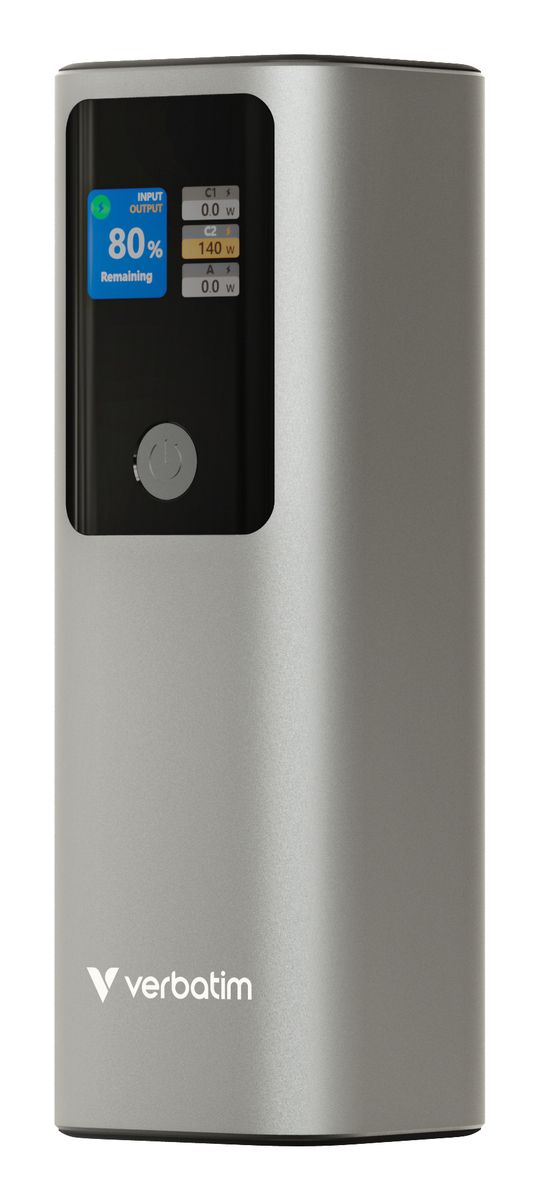 CHARGE N GO POWER BANK 27000MAH 183W GREY