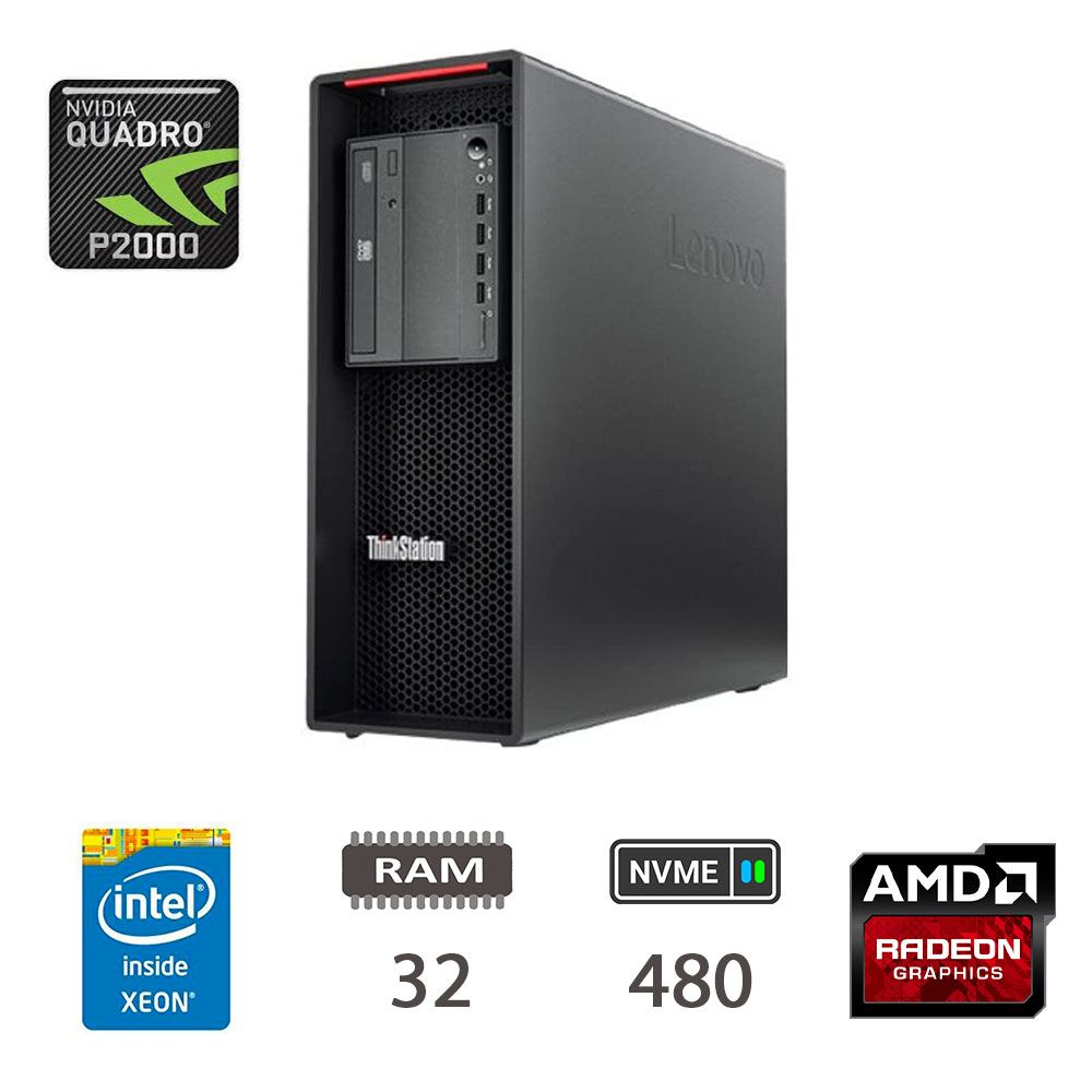 LENOVO P520 TW XEON W-2133/32/NVME480/P2000/W10P/2