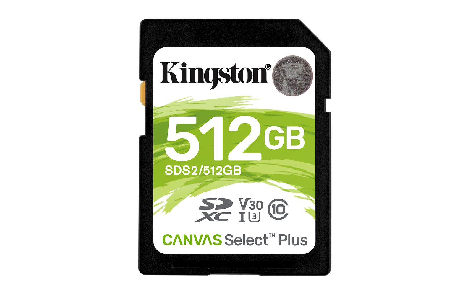 512GB SDXC CANVAS SELECTPLUS 100R C10 UHS-I U3 V30