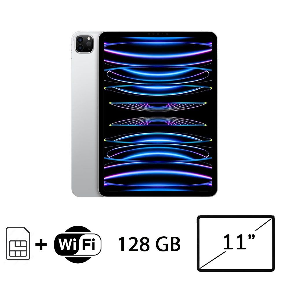 IPAD PRO 11 (4aGEN) WI-FI CELL 128GB SLV/2Y